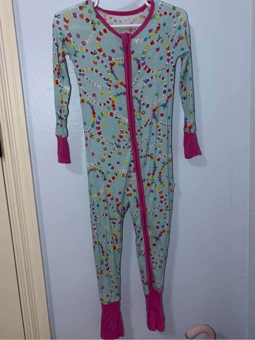 Little Sleepies best friends beads zippy
